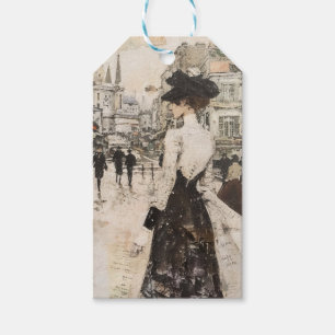Etiqueta Para Presente Arte Francesa Pesonalizada
