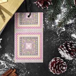 Etiqueta Para Presente Arte tribal