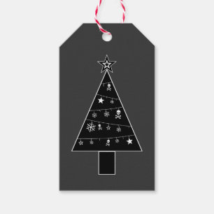 Etiqueta Para Presente Árvore de Natal da DESGRAÇA