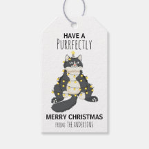 Árvore de Natal Engraçada e Festiva do Gato de Des