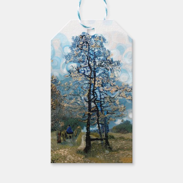 ETIQUETA PARA PRESENTE ÁRVORE FIR (Frente)