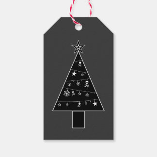 Etiqueta Para Presente Árvore Natal do DOOM