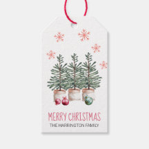 Árvores de Natal Feliz Flocos de Neve Personalizad
