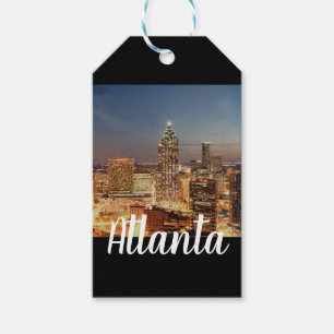 Etiqueta Para Presente As Luzes de Atlanta