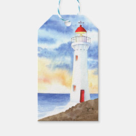 Etiqueta Para Presente As Montanhas Farol Náutico