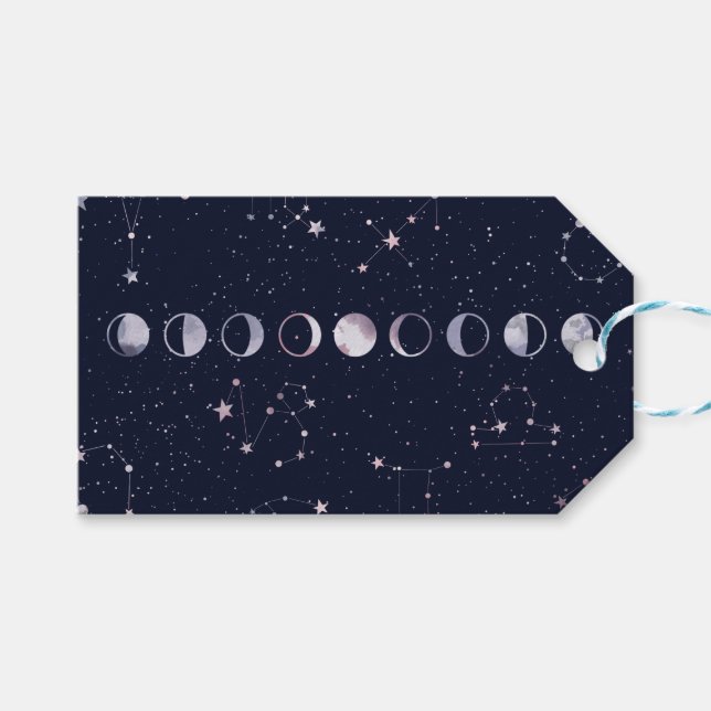 Etiqueta Para Presente Astrologia Sky (Frente (horizontal))