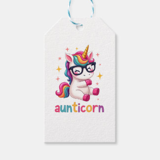 Etiqueta Para Presente Aunticorn Aunty Dabbing Unicorn Auntie Aunt Christ