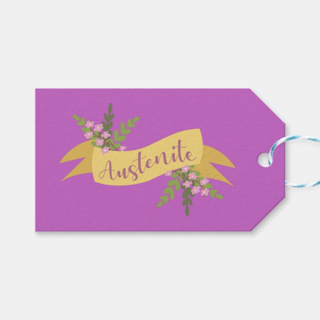 Etiqueta Para Presente Austenite I (Frente (horizontal))