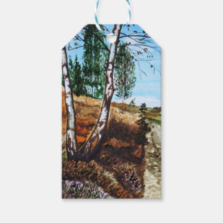 Etiqueta Para Presente Autumn watercolor painting