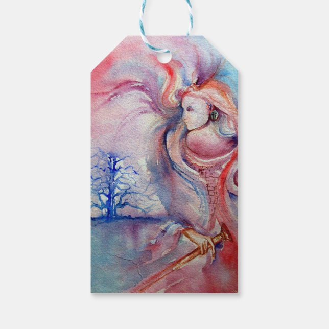 Etiqueta Para Presente AVALON / Magia e Mistério (Verso)