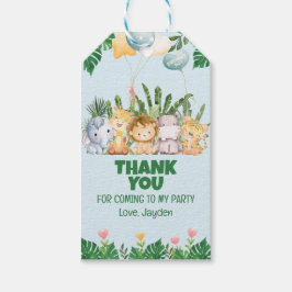 Etiqueta Para Presente Aves Selvagens Selvagens Selvagens Safari