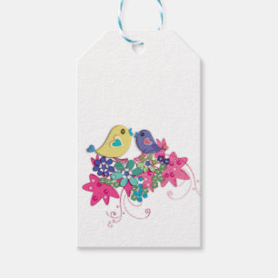 Etiqueta Para Presente Aves, vidro