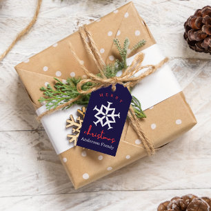 Etiqueta Para Presente Avião de Natal Floco de Neve Foto Engraçado Aviaçã