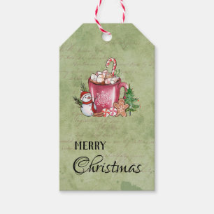 Etiqueta Para Presente Avisar Taça de Inverno Feliz Natal Boas Festas Gif