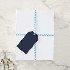Etiqueta Para Presente Azul Marinho