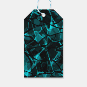 Etiqueta Para Presente Azul preto