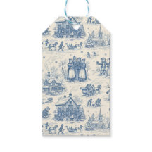 Azul Toile Chinoiserie de Inverno