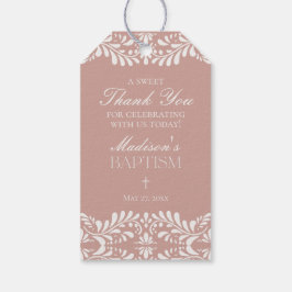 Etiqueta Para Presente Azulejo Rosa Talavera - Favor Espanhol Fiesta Bapt