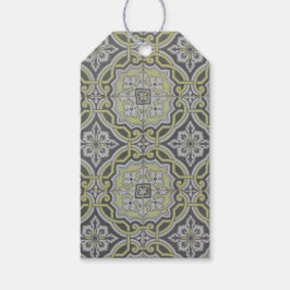Etiqueta Para Presente Azulejos Vintage