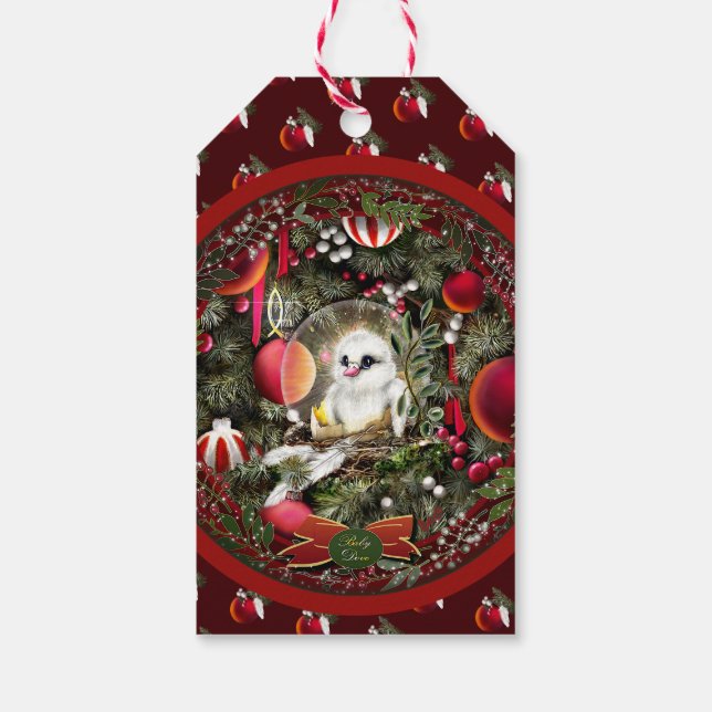 Etiqueta Para Presente Baby Dove (Verso)