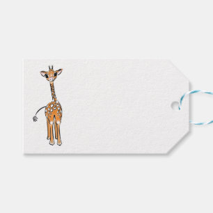 Etiqueta Para Presente Baby Giraffe