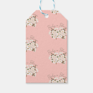 Etiqueta Para Presente Baby in Bloom Wrapping Paper for Baby Shower