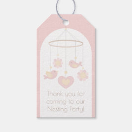 Etiqueta Para Presente Baby Mobile Nesting Party Favor Tag