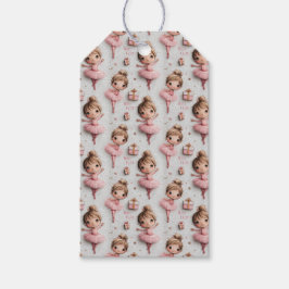 Etiqueta Para Presente Bailarina Rosa Sonho com Tutus