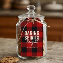 Baking Spirits Bright Buffalo Plaid Christmas