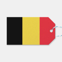 Etiqueta Para Presente Bandeira belga