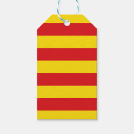 Etiqueta Para Presente Bandeira Catalã