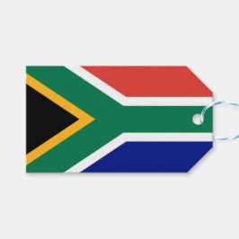 Etiqueta Para Presente Bandeira da África do Sul