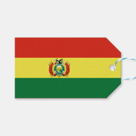 Etiqueta Para Presente Bandeira da Bolívia