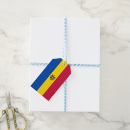 Etiqueta Para Presente Bandeira da Moldávia