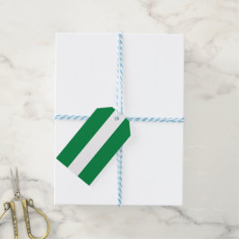 Etiqueta Para Presente Bandeira da Nigéria