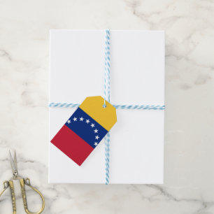 Etiqueta Para Presente Bandeira da Venezuela