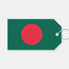 Etiqueta Para Presente Bandeira de Bangladesh