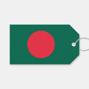 Etiqueta Para Presente Bandeira de Bangladesh