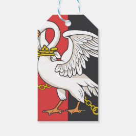Etiqueta Para Presente Bandeira de Buckinghamshire (condado do Reino Unid