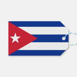 Etiqueta Para Presente Bandeira de Cuba