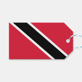 Etiqueta Para Presente Bandeira de Trinidad e Tobago