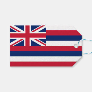 Etiqueta Para Presente Bandeira do Havaí (Estado dos EUA)