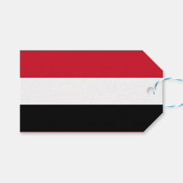 Etiqueta Para Presente Bandeira do Iémen