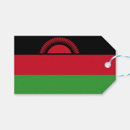 Etiqueta Para Presente Bandeira do Malawi