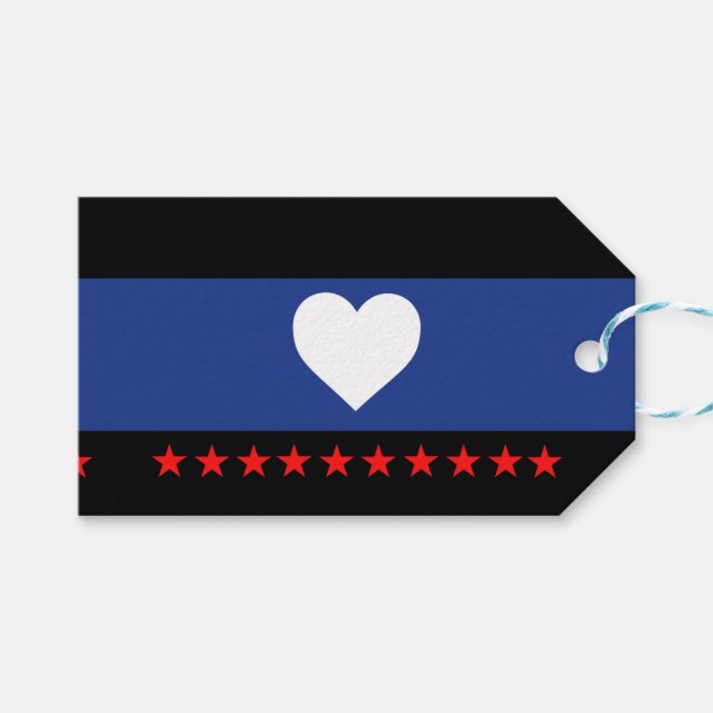 Etiqueta Para Presente Bandeira do Orgulho do Pé (Frente (horizontal))