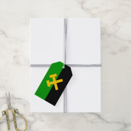 Etiqueta Para Presente Bandeira dos Mineiros e dos Trabalhadores das Mina