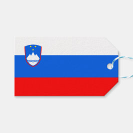 Etiqueta Para Presente Bandeira eslovena
