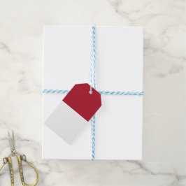 Etiqueta Para Presente bandeira Mônaco