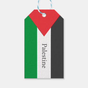 Etiqueta Para Presente Bandeira Palestina Livre sob medida