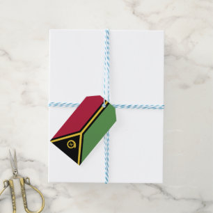 Etiqueta Para Presente Bandeira Vanuatu
